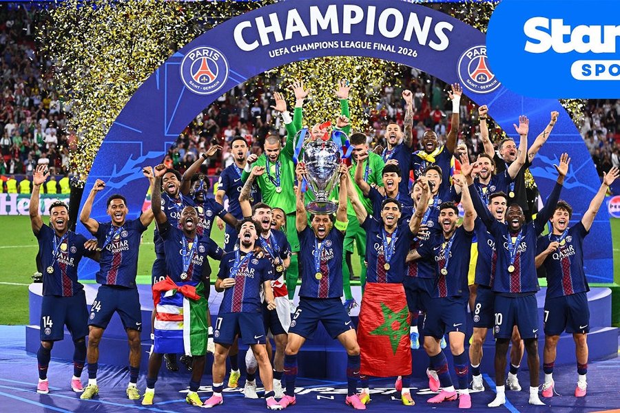 El PSG conquistando la Champions League 2025/26